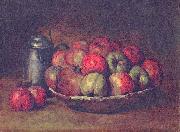 Gustave Courbet Still Life with Apples and a Pomegranate Sweden oil painting artist